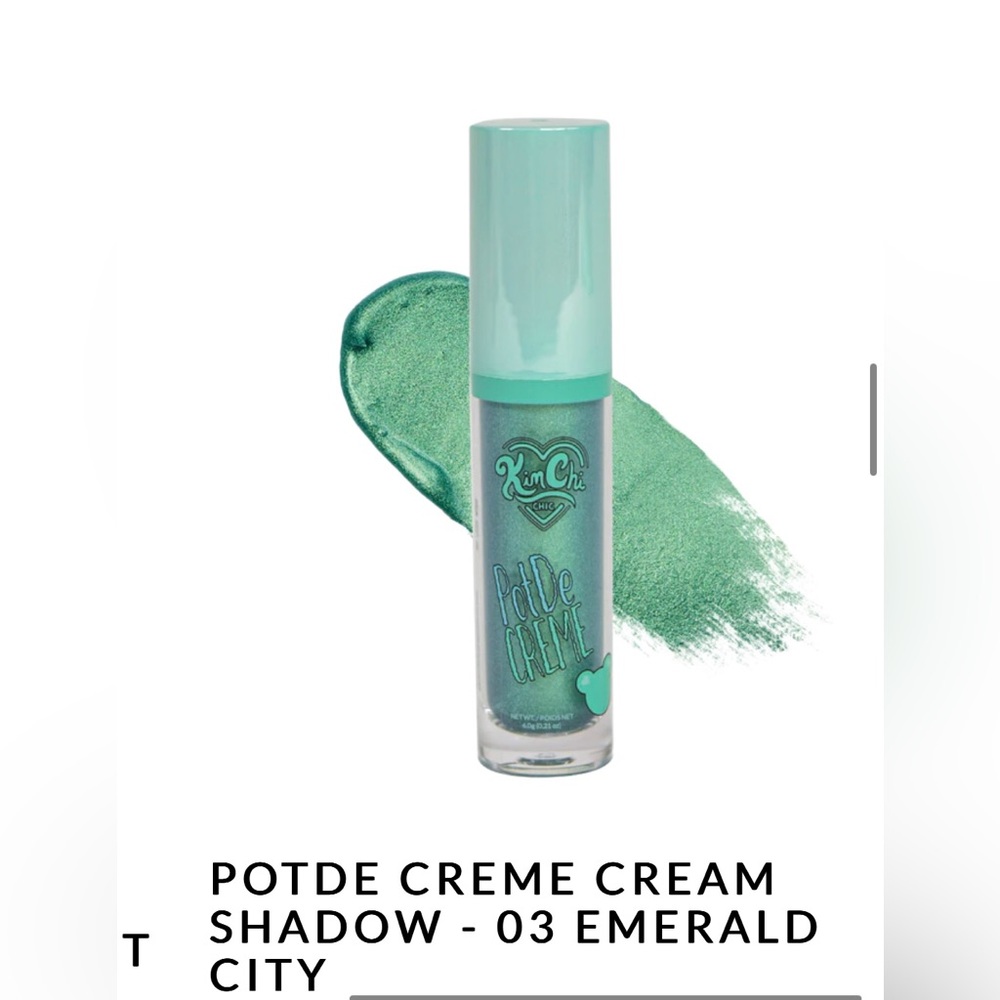 Kim chic beauty Diamond sparkle cream shadow